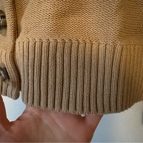 Quince cotton cropped cardigan in size xs - Picture 3 of 4